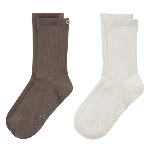 CALIA Gripper Crew Socks NEW - Picture 1 of 7
